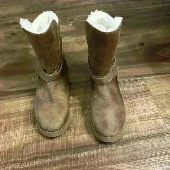 Skechers Women's Keepsakes 2.0 Pikes Peak Taupe Vegan Boots 44614 Size - Picture 3 of 6